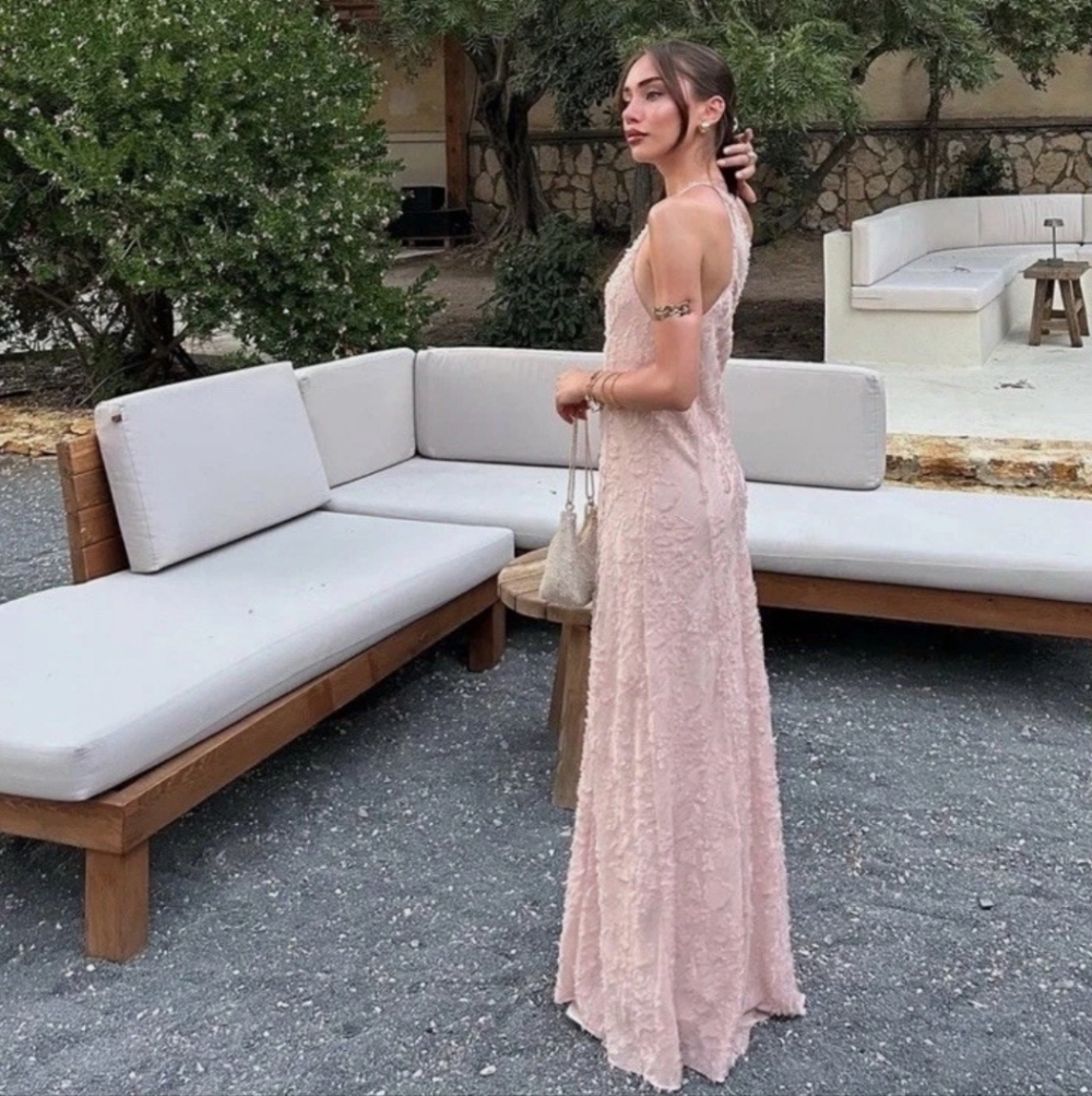 Zara Maxi Dress Pink Size XS and S - Picture 4 of 11